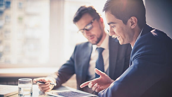IT professional in an interview IT professional in an interview